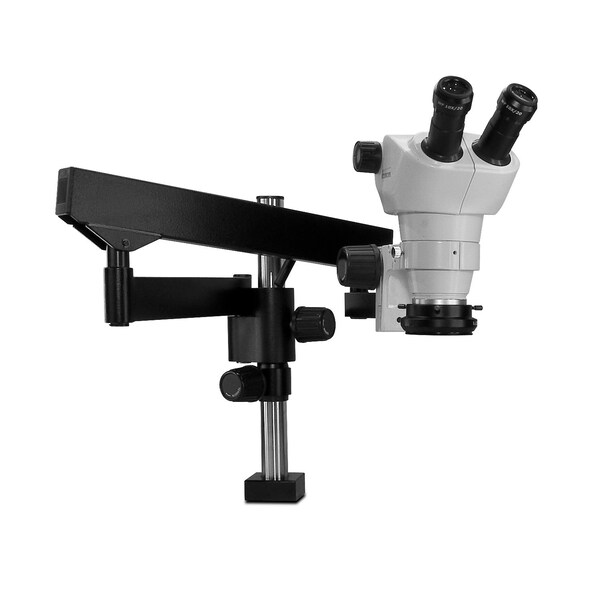 NZ Stereo Zoom Microscope With Low-Profile LED On Hd Articulating Arm
